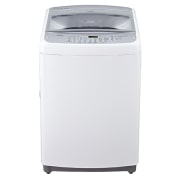 Vista frontal de Lavadora de 18 kg carga superior Smart Inverter con TurboDrum™, blanco TS1804NW
