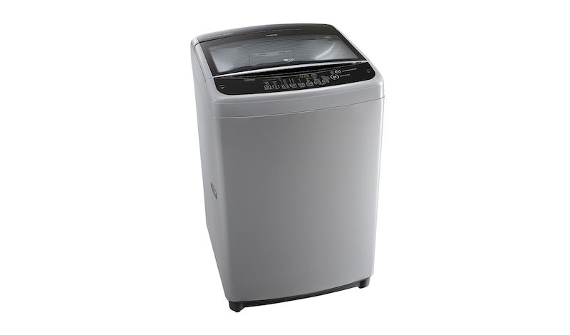 LG Lavadora de 18 kg carga superior Smart Inverter con TurboDrum™, color plateado, TS1805NS