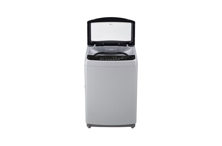 LG Lavadora de 18 kg carga superior Smart Inverter con TurboDrum™, color plateado, TS1805NS