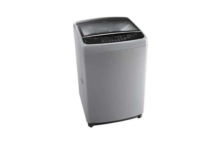 LG Lavadora de 18 kg carga superior Smart Inverter con TurboDrum™, color plateado, TS1805NS