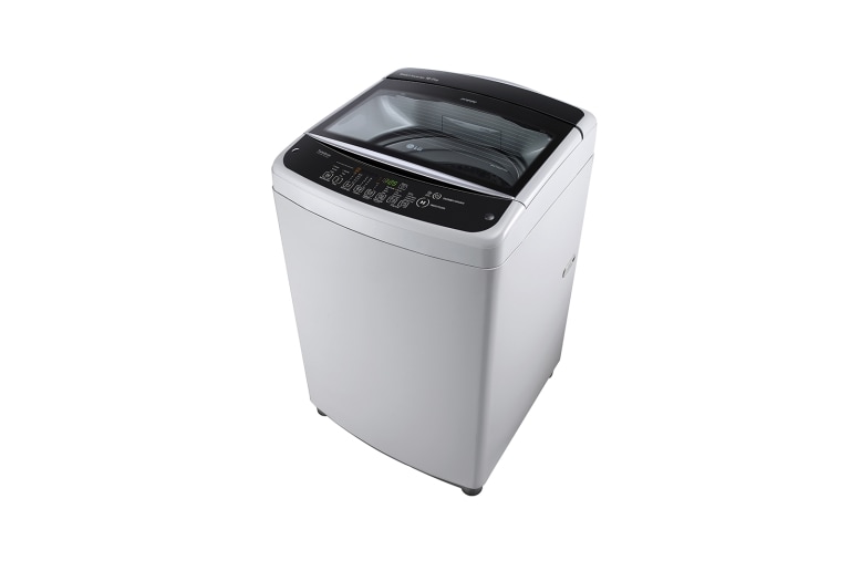 LG Lavadora de 18 kg carga superior Smart Inverter con TurboDrum™, color plateado, TS1805NS