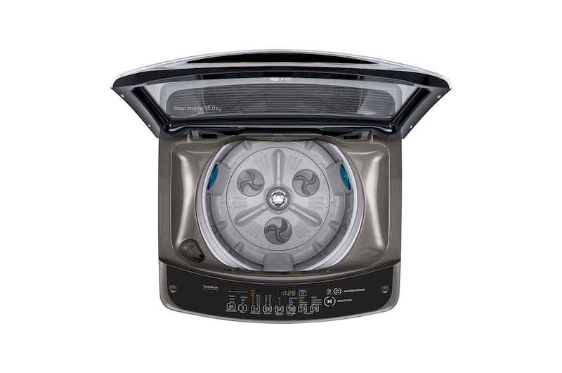LG Lavadora de Carga Superior con motor Smart Inverter y capacidad total de 18 kilos, TS1806NV