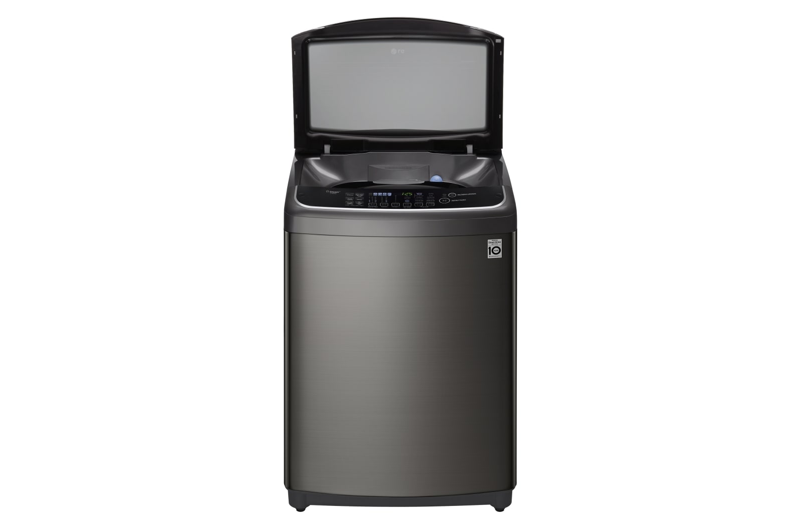 LG Lavadora Smart ThinQ con conectividad Wi-Fi de carga superior 19 Kg con 6 Motion DD, TS1900DPSB