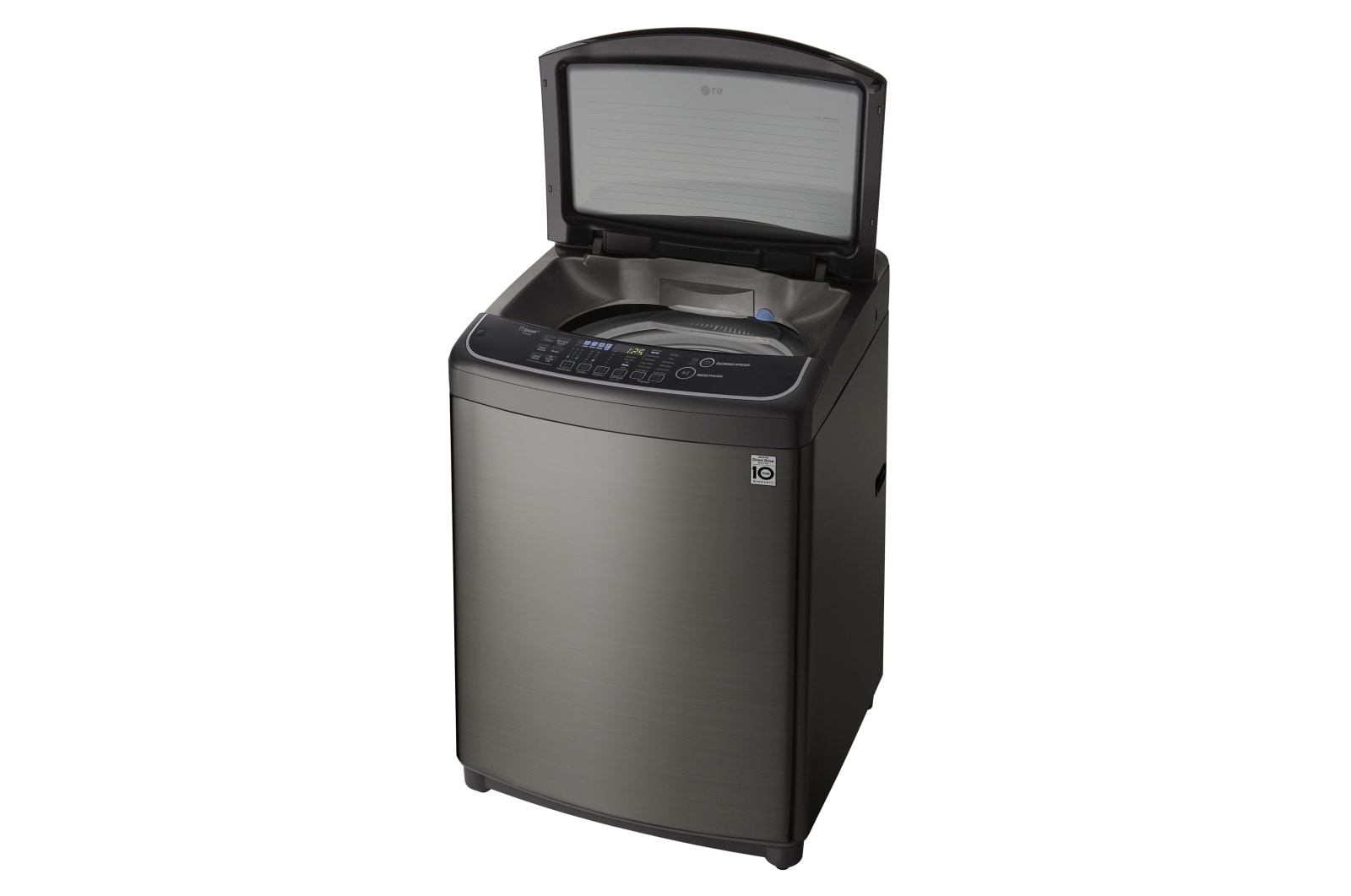 LG Lavadora Smart ThinQ con conectividad Wi-Fi de carga superior 19 Kg con 6 Motion DD, TS1900DPSB