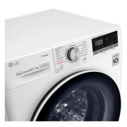 LG Lavaseca de 10.5 kg de Lavado y 07 kg de Secado, carga frontal con AI DD, Steam y conectividad Wi-Fi, WD10WVC4S6