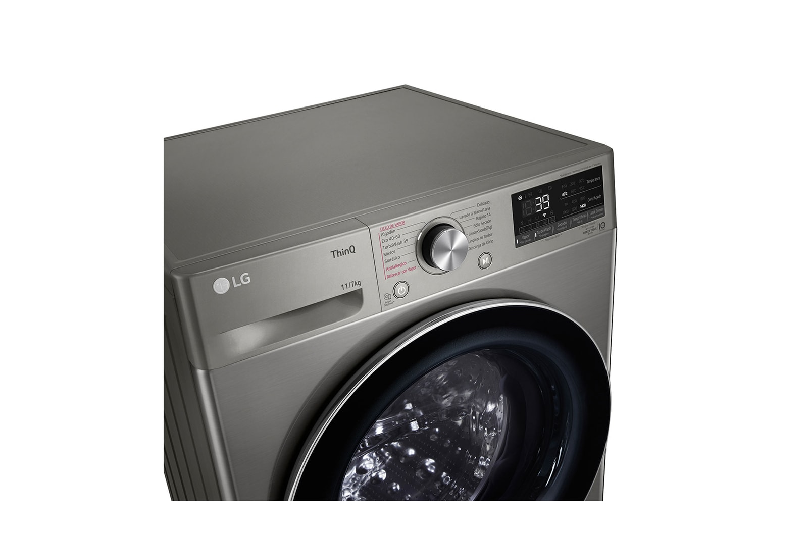 LG Lavaseca de 11Kg de Lavado y 7Kg de Secado, AI DD™ y ThinQ , WD11PVC3S6