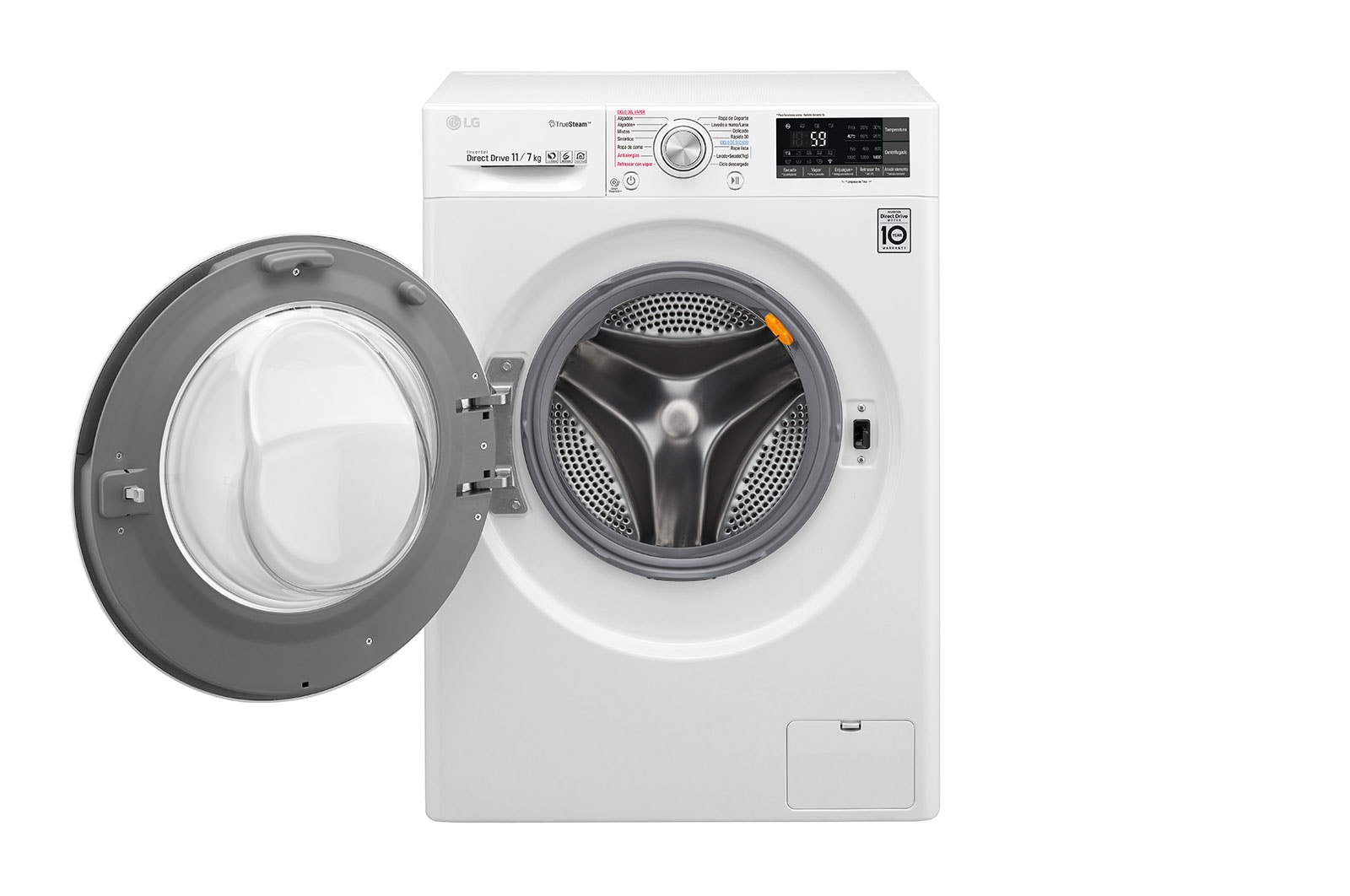 LG Lavaseca de 11 Kg Lavado y 7 Kg de Secado con 6 Motion DD, WD11WBS6