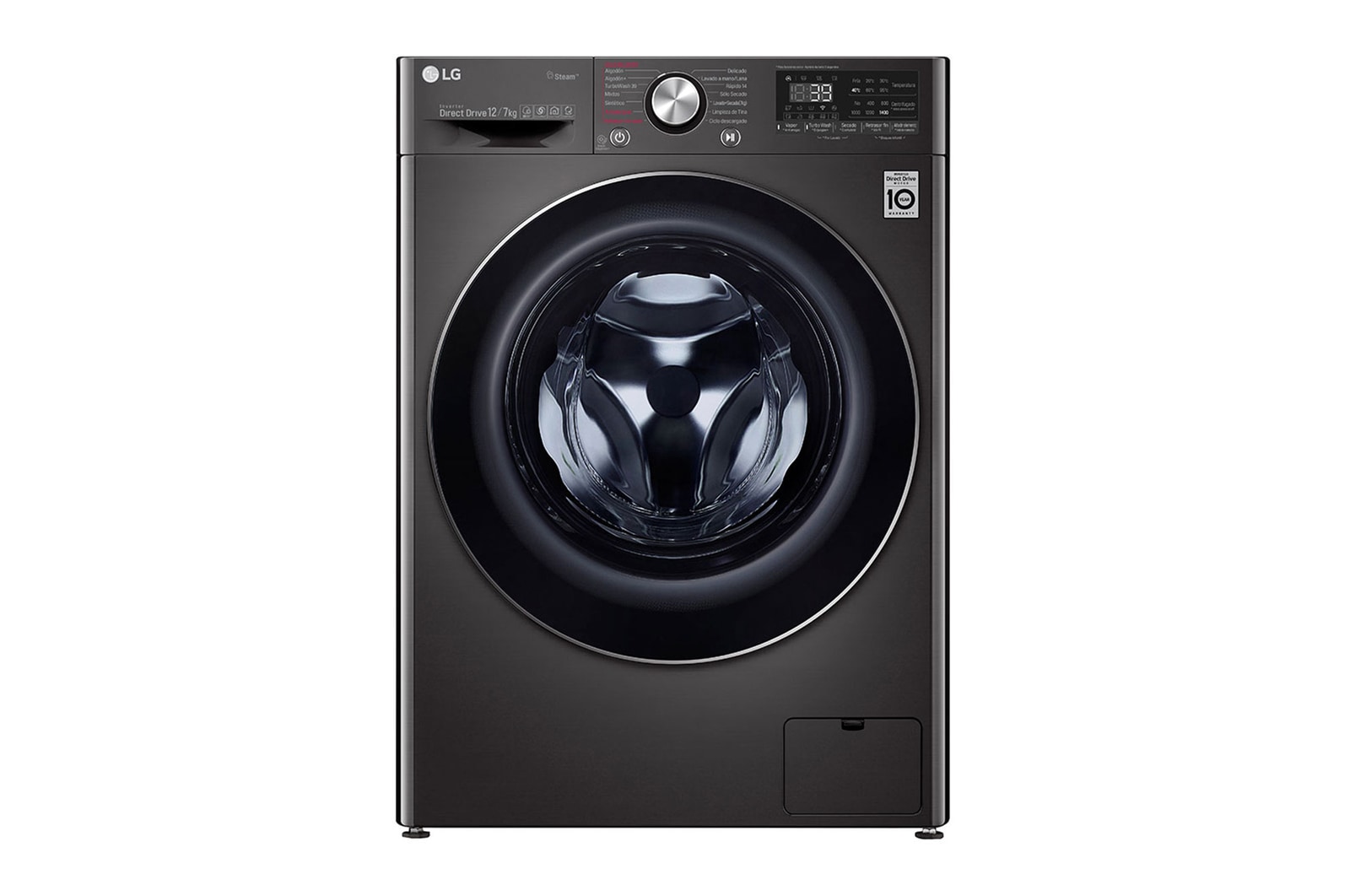 LG Lavaseca de 12Kg de Lavado y 7Kg de Secado, AI DD™ y ThinQ, WD12BVC2S6C