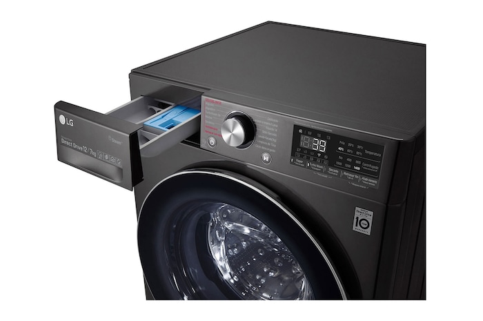 LG Lavaseca LG de 12Kg de Lavado y 7Kg de Secado, AI DD™ y ThinQ, WD12BVC2S6C
