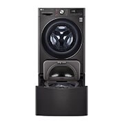 LG Lavaseca TWINWash de 14 kg de Lavado y 07 kg de Secado, con AI DD, Steam+ y conectividad Wi-Fi, WD12BVC2S6C-WT2BM