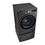 LG Lavaseca TWINWash de 14 kg de Lavado y 07 kg de Secado, con AI DD, Steam+ y conectividad Wi-Fi, WD12BVC2S6C-WT2BM