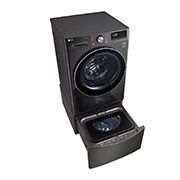 LG Lavaseca TWINWash de 14 kg de Lavado y 07 kg de Secado, con AI DD, Steam+ y conectividad Wi-Fi, WD12BVC2S6C-WT2BM