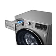 LG Lavaseca de 12 kg de Lavado y 07 kg de Secado, carga frontal con AI DD, Steam+ y conectividad Wi-Fi, WD12VVC3S6C