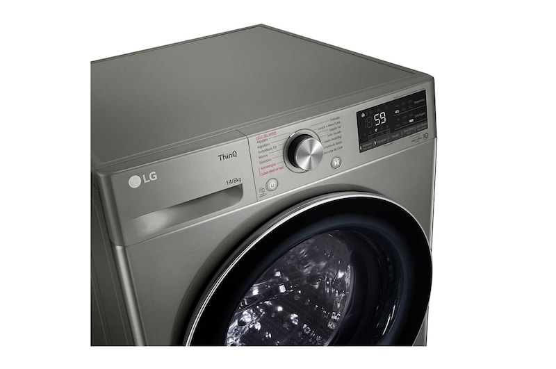 LG Lavaseca LG de 14Kg de Lavado y 8Kg de Secado, AI DD™ y ThinQ, WD14PVC4S6C