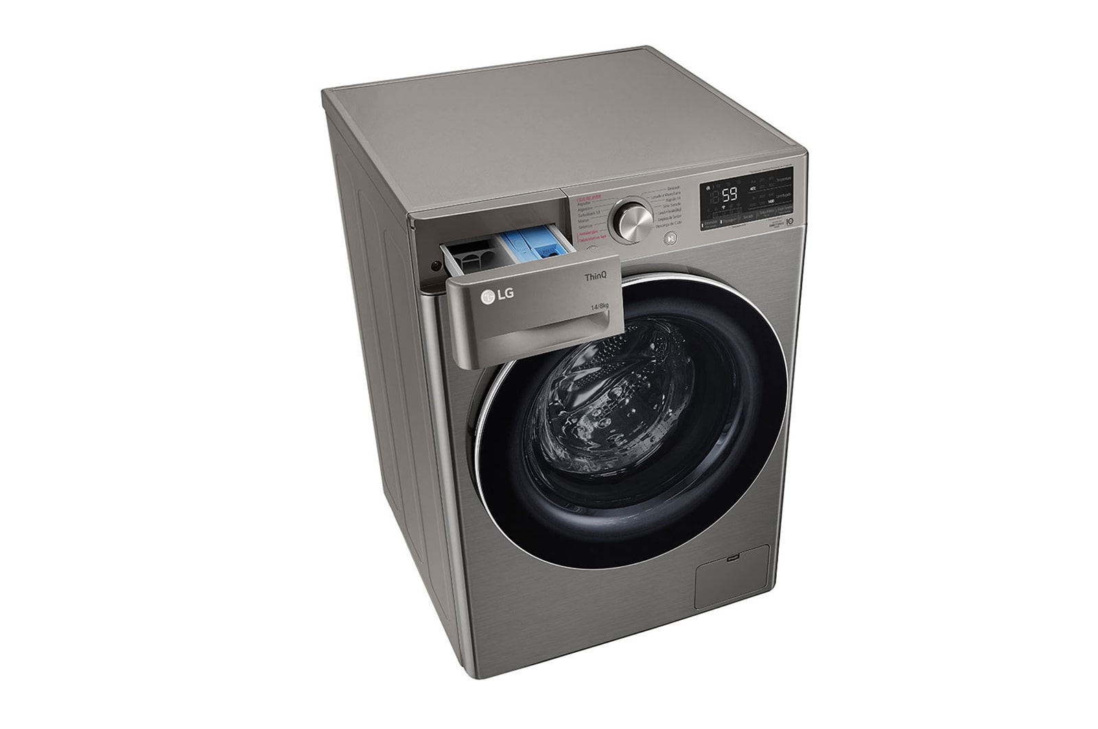 LG Lavaseca de 14Kg de Lavado y 8Kg de Secado, AI DD™ y ThinQ, WD14PVC4S6C