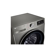 LG Lavaseca de 14 kg de Lavado y 8 kg de Secado, carga frontal con AI DD, Steam y conectividad Wi-Fi, plateado, WD14PVC4S6C