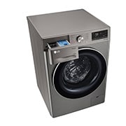 LG Lavaseca de 14 kg de Lavado y 8 kg de Secado, carga frontal con AI DD, Steam y conectividad Wi-Fi, plateado, WD14PVC4S6C