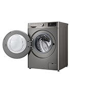 LG Lavaseca de 14 kg de Lavado y 8 kg de Secado, carga frontal con AI DD, Steam y conectividad Wi-Fi, plateado, WD14PVC4S6C