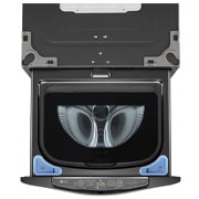 LG Lavadora de 2.5 kg, carga superior, TWINWash Mini, con Conectividad Wi-Fi, Negro Acero, WD2100BM