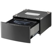 LG Lavadora de 2.5 kg, carga superior, TWINWash Mini, con Conectividad Wi-Fi, Negro Acero, WD2100BM