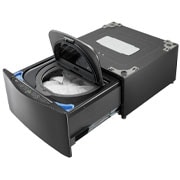 LG Lavadora de 2.5 kg, carga superior, TWINWash Mini, con Conectividad Wi-Fi, Negro Acero, WD2100BM