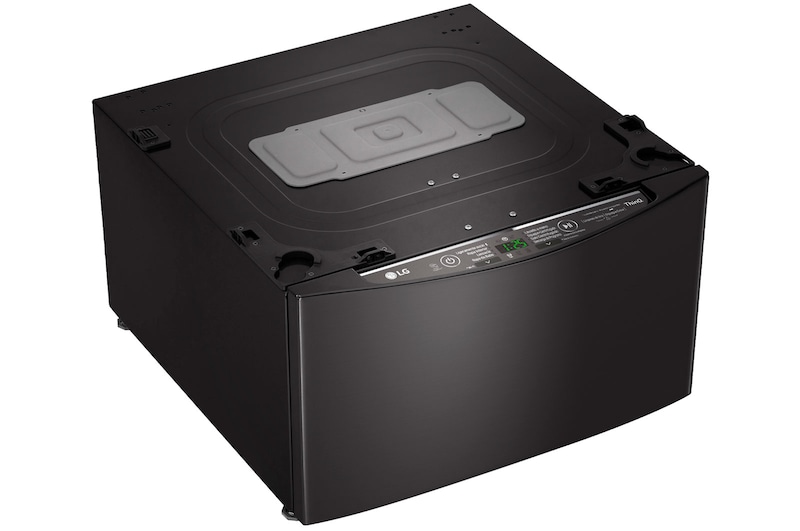 LG Lavadora de 2.5 kg, carga superior, TWINWash Mini, con Conectividad Wi-Fi, Negro Acero, WD2100BM