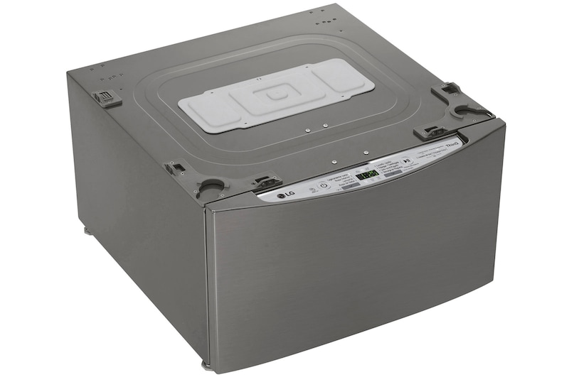 LG Lavadora de 2.5 kg, carga superior, TWINWash Mini, con Conectividad Wi-Fi, plateado oscuro, WD2100PM