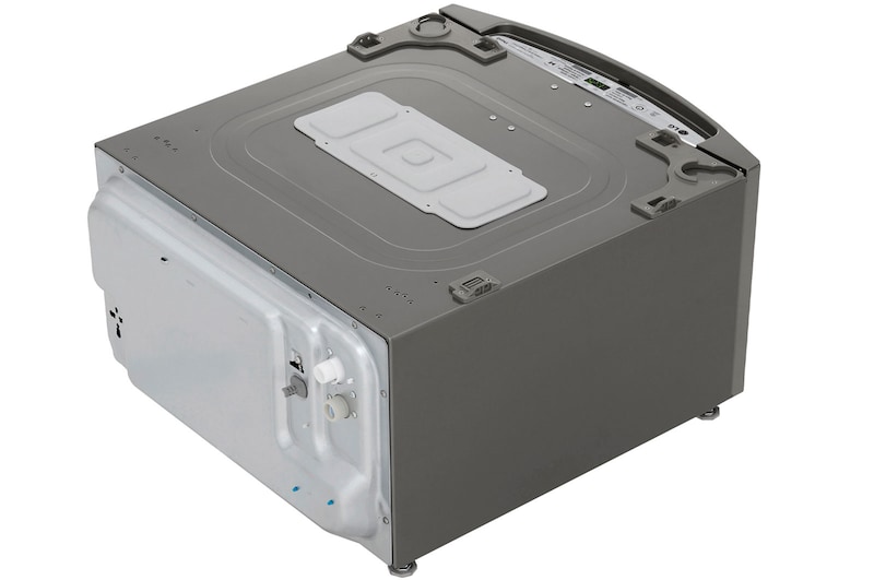 LG Lavadora de 2.5 kg, carga superior, TWINWash Mini, con Conectividad Wi-Fi, plateado oscuro, WD2100PM