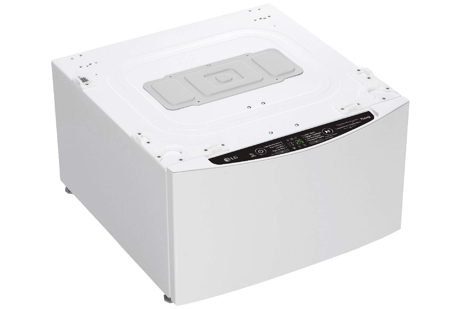 LG Lavadora de 2.5 kg, carga superior, TWINWash Mini, con Conectividad Wi-Fi, Blanco, WD2100WM