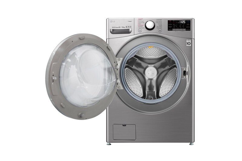 LG Lavaseca de 22 kg de Lavado y 13 kg de Secado, carga frontal con 6MotionDD, Steam y conectividad Wi-Fi, WD22VV2S6
