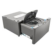 LG Lavadora de 2.5 kg, carga superior, TWINWash Mini, con Conectividad Wi-Fi, plateado oscuro, WD2500CS