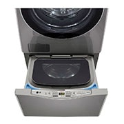 LG Lavadora de 2.5 kg, carga superior, TWINWash Mini, con Conectividad Wi-Fi, plateado oscuro, WD2500CS