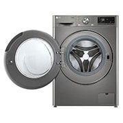 LG Lavaseca de 9 kg de Lavado y 5 kg de Secado, carga frontal con AI DD, Steam y conectividad Wi-Fi, Plateado , WD9PVC4S6