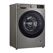 LG Lavaseca de 9 kg de Lavado y 5 kg de Secado, carga frontal con AI DD, Steam y conectividad Wi-Fi, Plateado , WD9PVC4S6