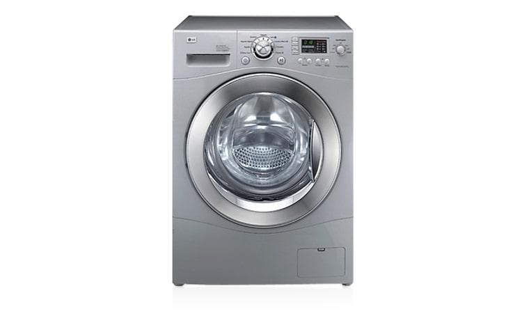Vista frontal de Lavadora con una capacidad de Lavado de 10.5 kg, y una capacidad de secado de 5Kg. WDP1103RD5