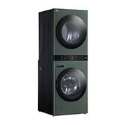 LG Torre de lavado WashTower™ (Lavadora y Secadora) Con Inteligencia Artificial y Conectividad LG ThinQ 22Kg lavado / 16Kg  de secado – Verde , WK22GGS6