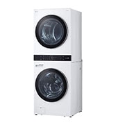 LG Torre de lavado WashTower™ (Lavadora y Secadora) Con Inteligencia Artificial y Conectividad LG ThinQ 22Kg lavado / 16 Kg  de secado – Blanco, WK22WS6