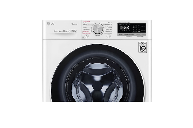LG Lavadora LG de 10.5Kg de Lavado con AI DD™ y ThinQ, blanco, WM10WVC4S6