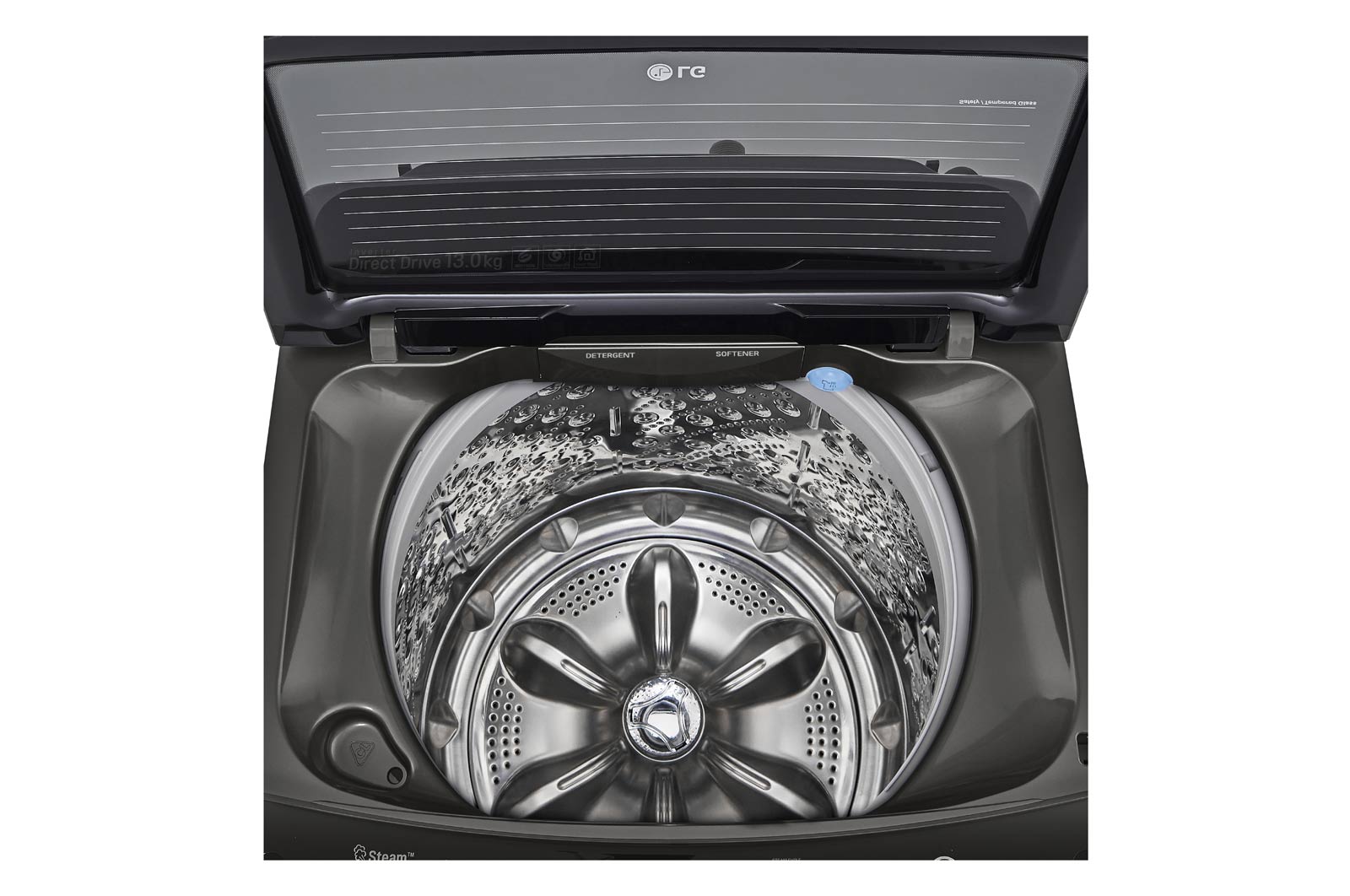 LG Lavadora de 13 kg carga superior TurboWash 3D con 6MotionDD y conectividad Wi-Fi, WT13BS6H