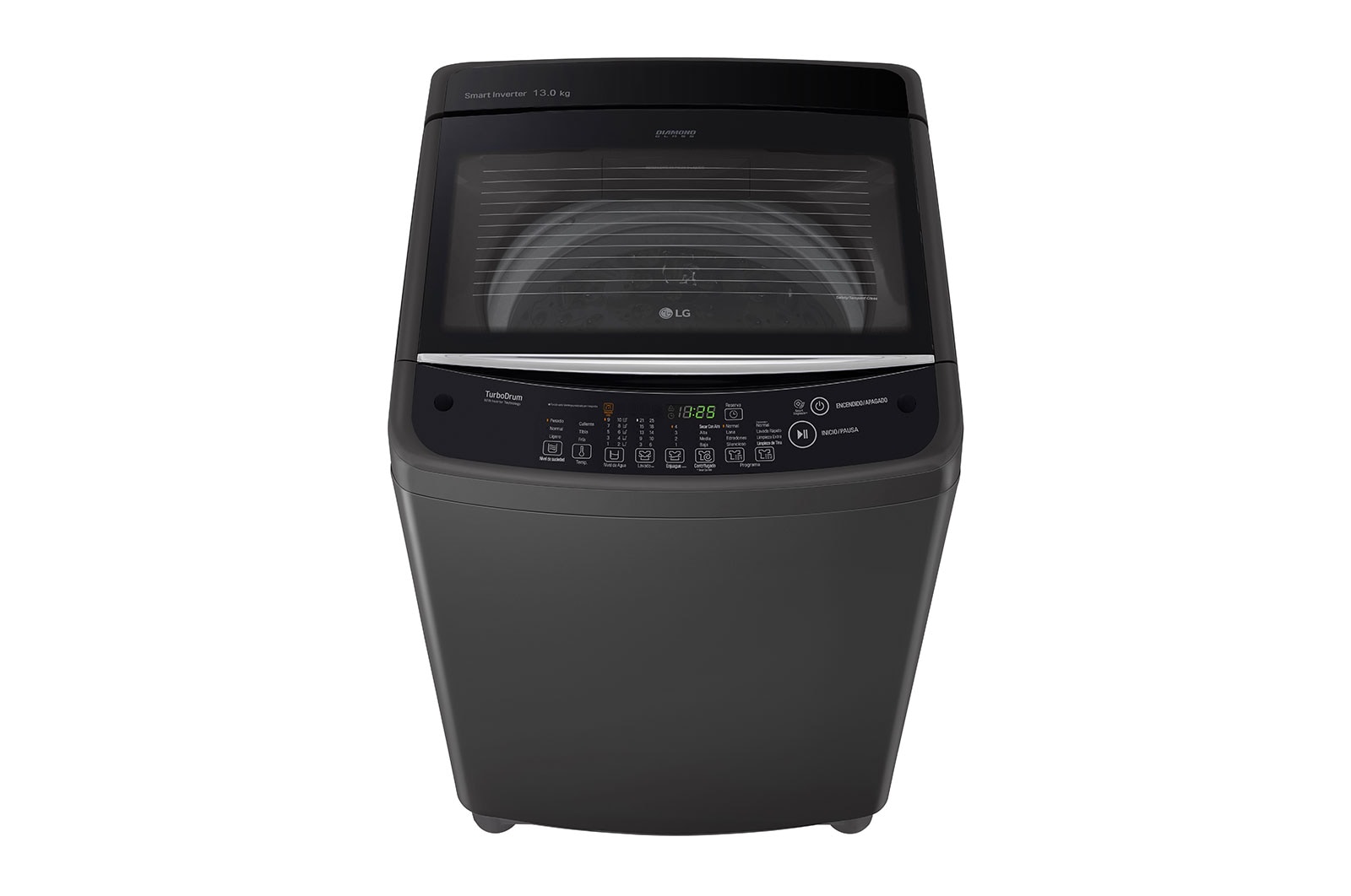 LG Lavadora de 16 kg carga superior Smart Inverter con TurboDrum™, blanco, WT16WPB