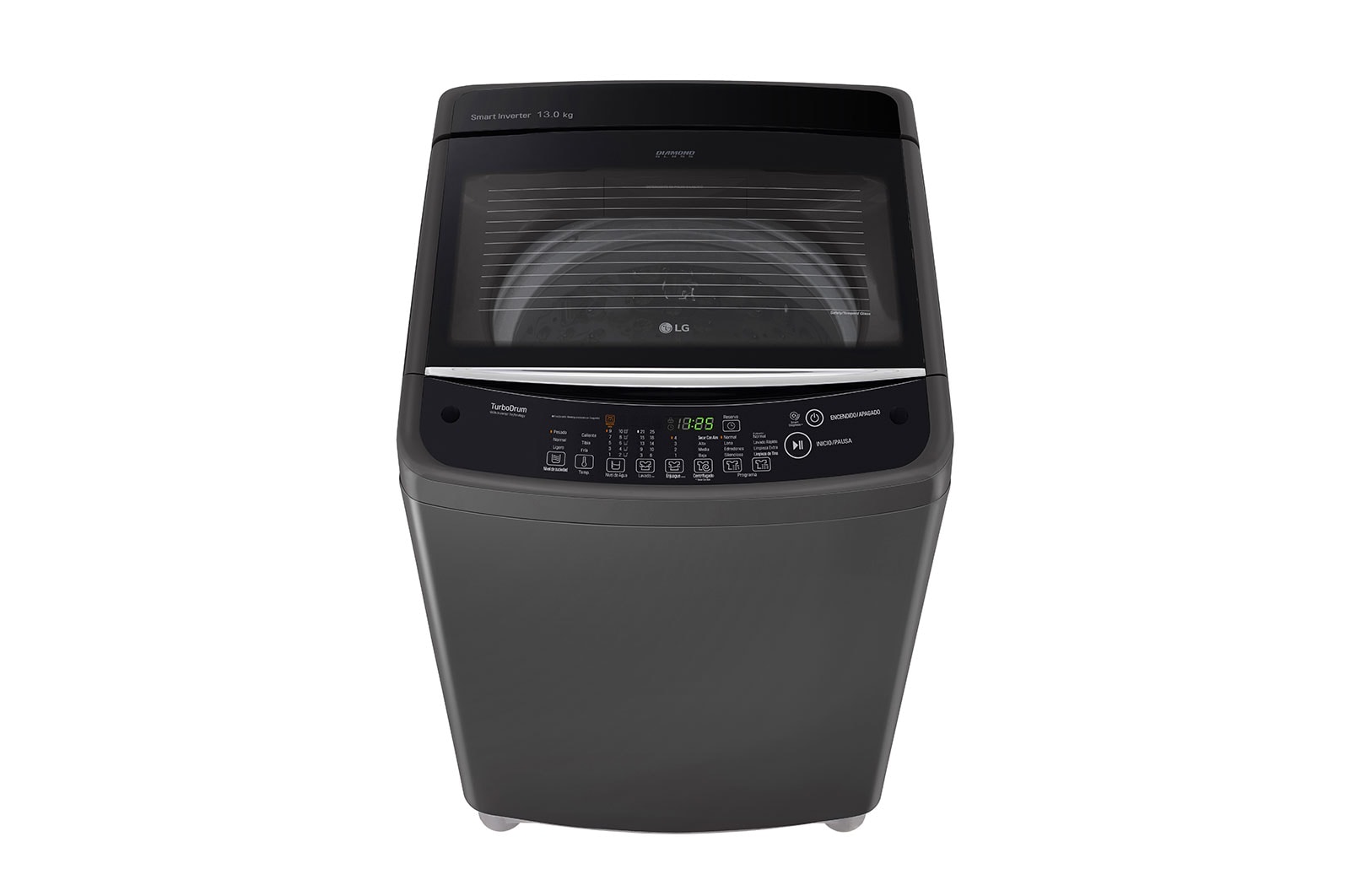 LG Lavadora de 16 kg carga superior Smart Inverter con TurboDrum™, blanco, WT16WPB