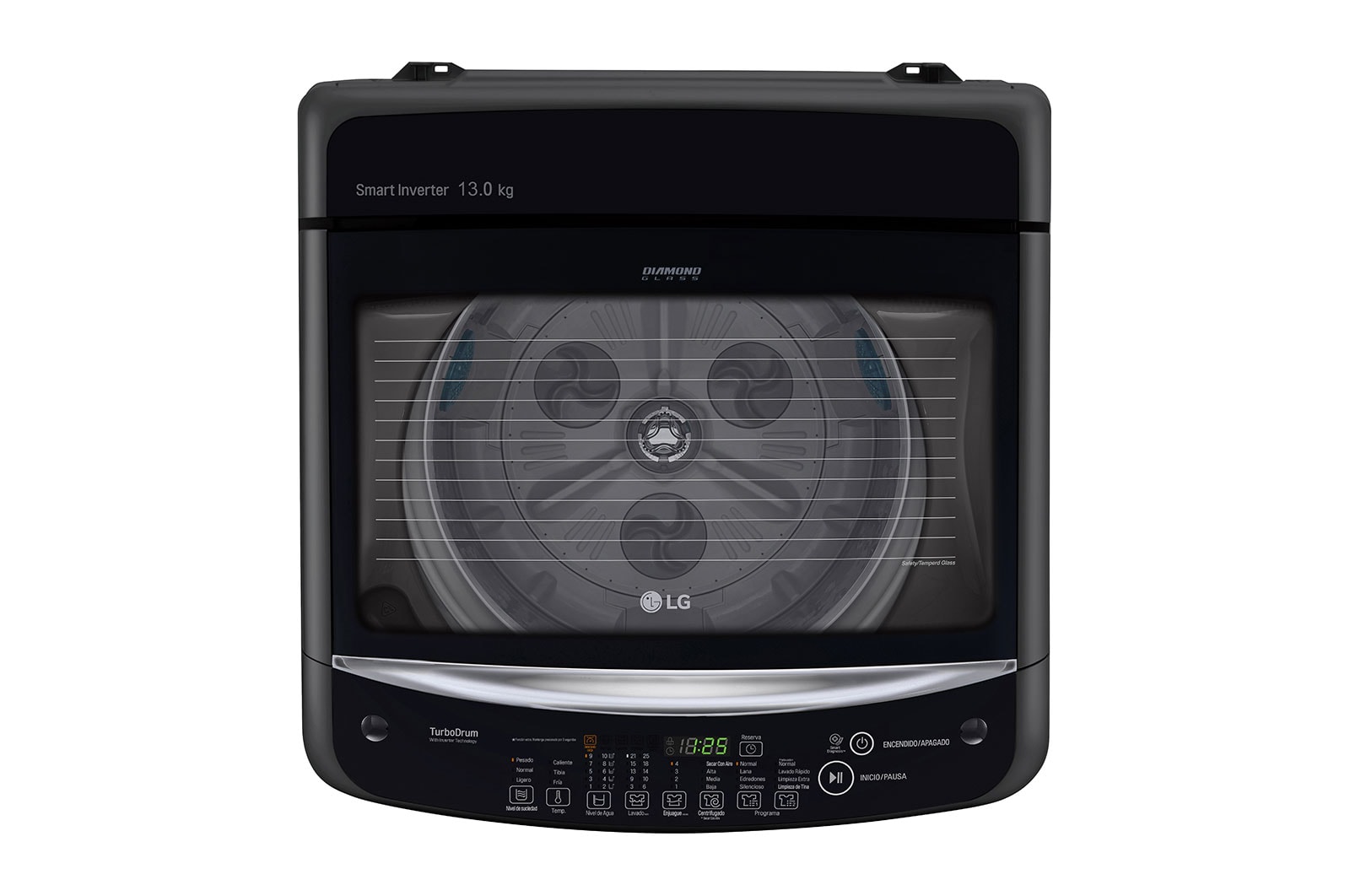 LG Lavadora de 16 kg carga superior Smart Inverter con TurboDrum™, blanco, WT16WPB