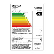 LG Lavadora de 13 kg carga superior Smart Inverter con TurboDrum™, gris, WT13DPBK