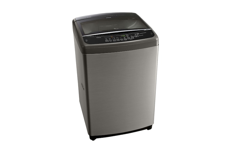 LG Lavadora de 13 kg carga superior Smart Inverter con TurboDrum™, color plateado, WT13VSB