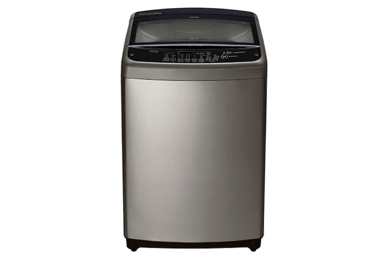 LG Lavadora de 13 kg carga superior Smart Inverter con TurboDrum™, color plateado, WT13VSB
