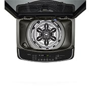LG Lavadora de 16Kg, TurboWash 3D y ThinQ, negro platino, WT16BS6H