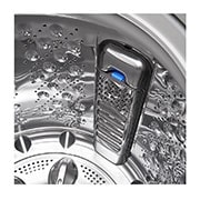 LG Lavadora de 16Kg, TurboWash 3D y ThinQ, negro platino, WT16BS6H