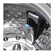 LG Lavadora de 16Kg, TurboWash 3D y ThinQ, negro platino, WT16BS6H