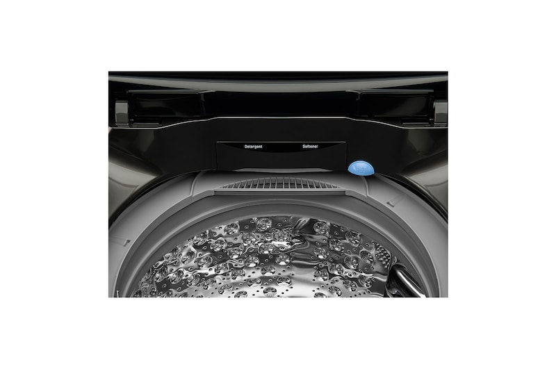 LG Lavadora de 16Kg, TurboWash 3D y ThinQ, negro platino, WT16BS6H