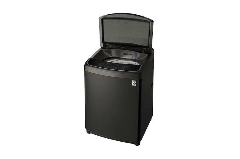 LG Lavadora de 16Kg, TurboWash 3D y ThinQ, negro platino, WT16BS6H